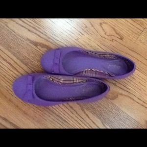 Brand new purple flats