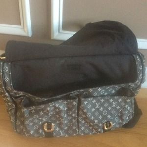 Louis Vuitton diaper bag!!  Gorgeous!!