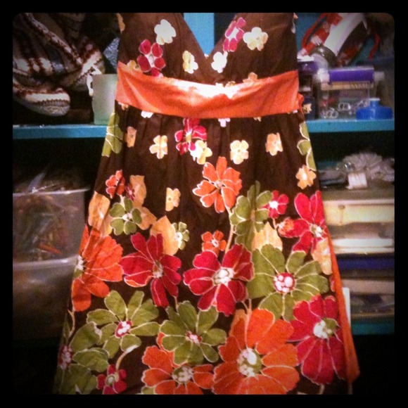 Cute dress with spaghetti straps