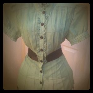 Ultra-Femme button-up blouse