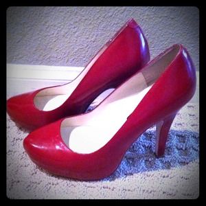 Red Steve Madden heels