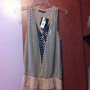 Top purchased at Nordstrom super cute and sheer