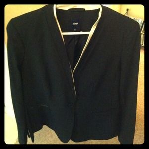 Gap tuxedo style blazer, 14