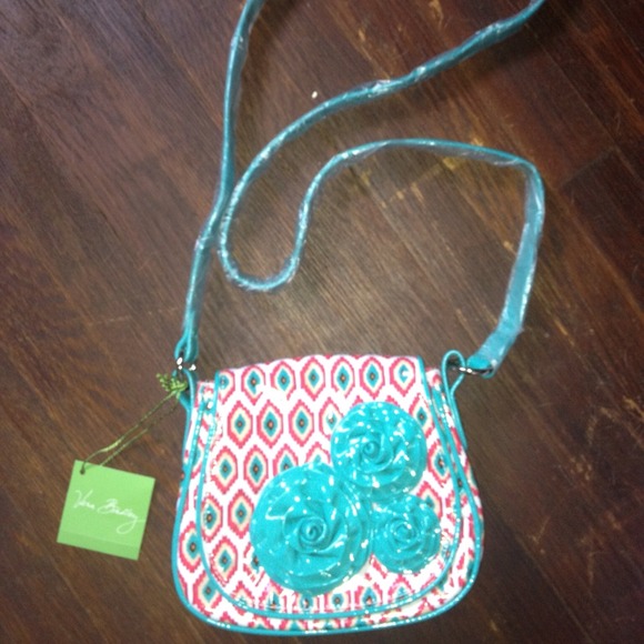 Vera Bradley Rosie Posie Call Me Coral hipster