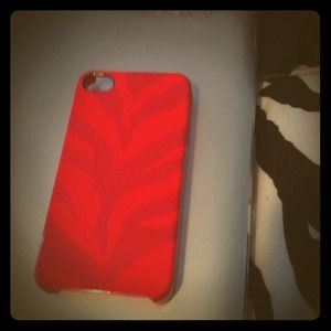 💢SOLD💢red iPhone 4 case