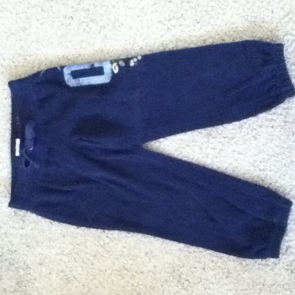Crop sweat pants