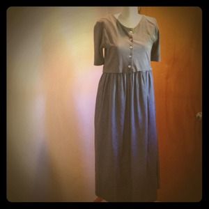 MAKE ME AN OFFER!  REDUCED Grey BOHO Dress