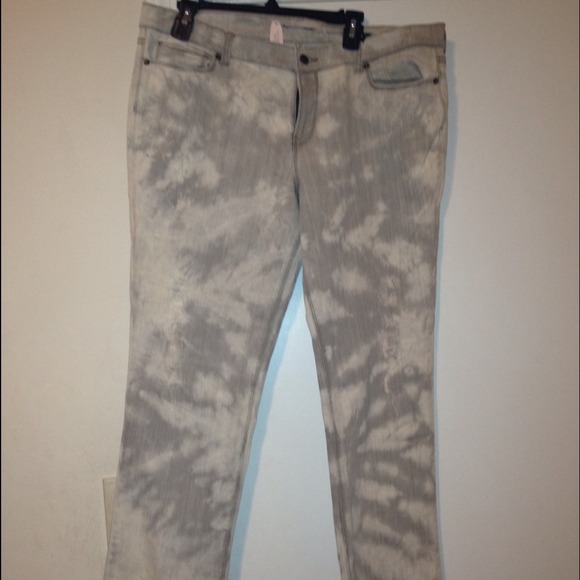 Gray jeans
