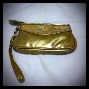NY&CO Gold Clutch