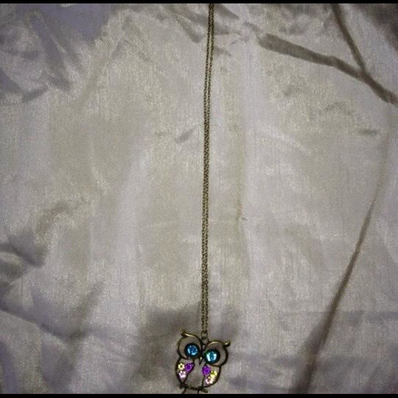 Cute owl necklace