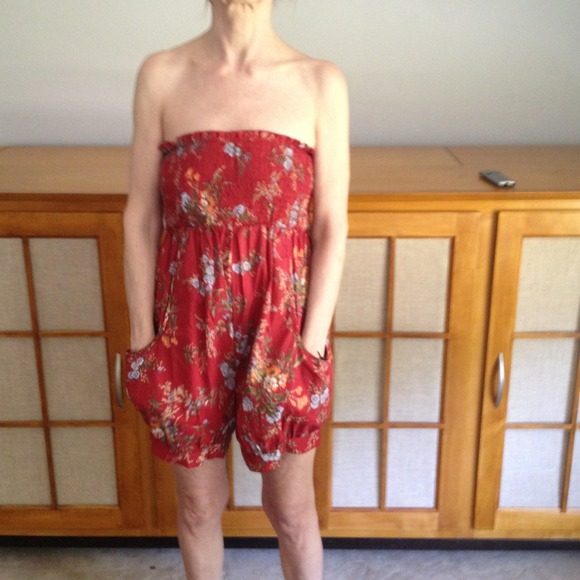 Cute Floral Romper