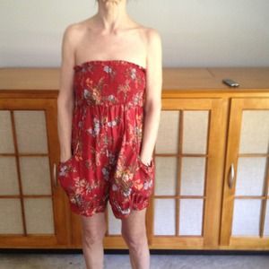 Cute Floral Romper