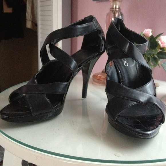 Aldo strapping heels