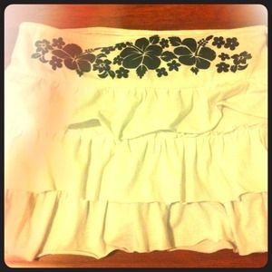 Ruffled Mini Skirt