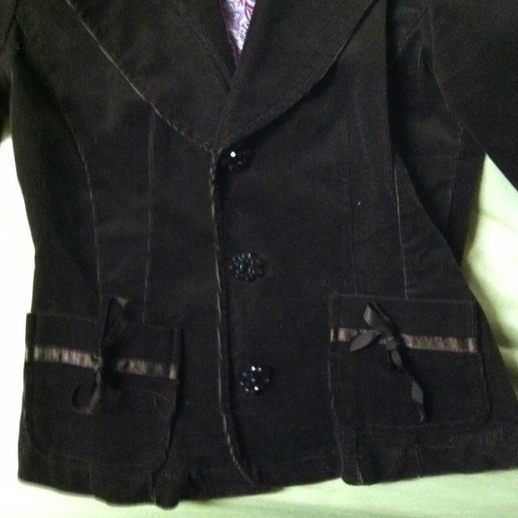 Brown courdory blazer - Picture 2 of 2
