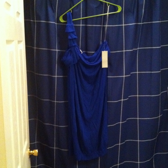 Benz blue dress