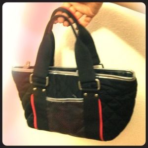 Supper cute black and pink purse