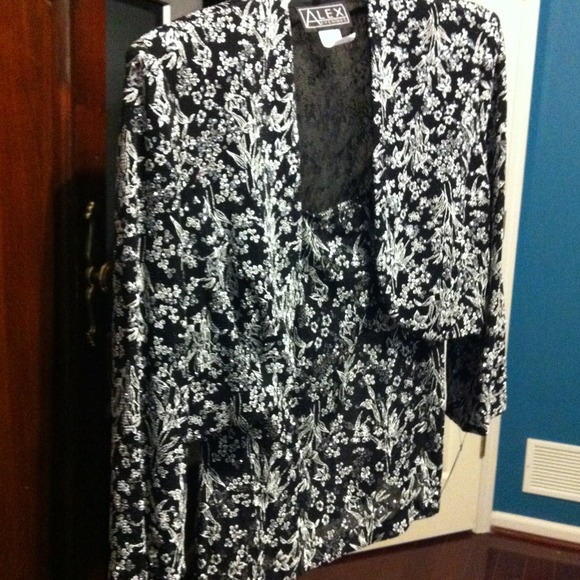 Large Alex Evening top