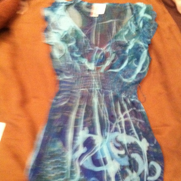 Turquoise tunic - Picture 2 of 2