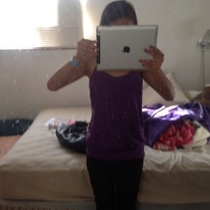 RESERVED FOR @activedirect38 purple tank top!(: