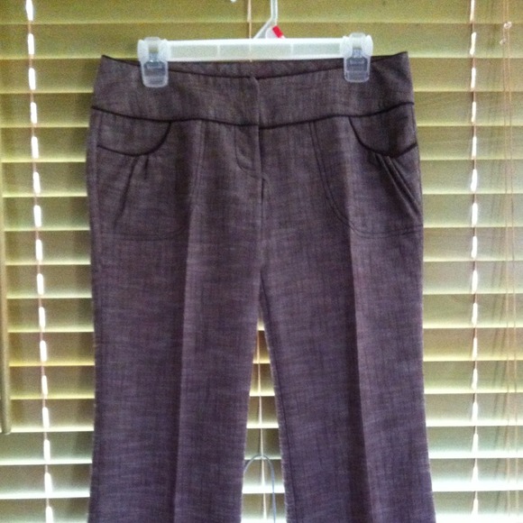 BUNDLE: Charlotte Russe-Light Bwn &  Blk/Wht Pants