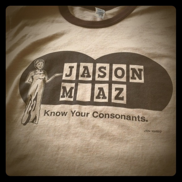 American Apparel Tops - Jason Mraz Concert tee