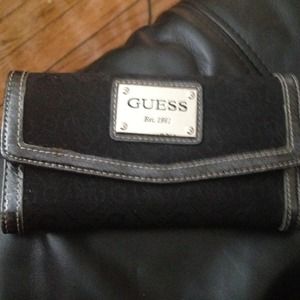 Black Guess wallet