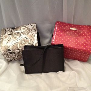 Interchangeable purse! 3 looks in one!