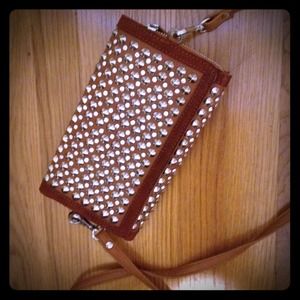 Crossbody embellished purse