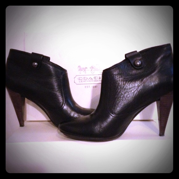 Coach booties