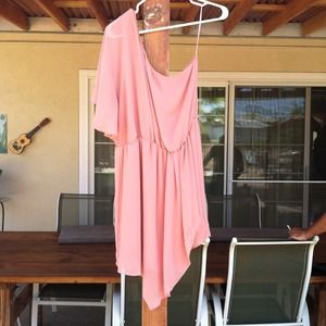 Topshop One Shoulder Dress