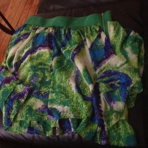 🙅sold🙅Beautiful chiffon skirt