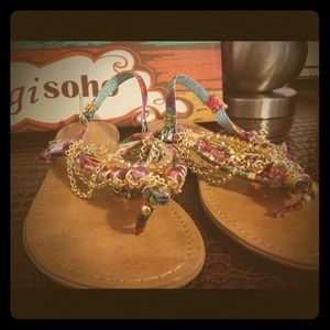 Reserved -- for poohgurl Jeweled sandals !