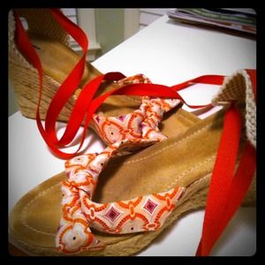 J. Crew espadrille wedges