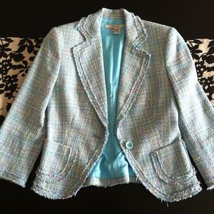 RESERVED - Zara pastel tweed blazer & vest