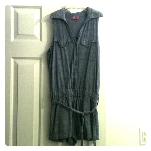 Light Jean looking Romper