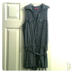 Light Jean looking Romper