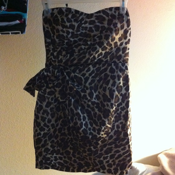 Leopard Tube dress