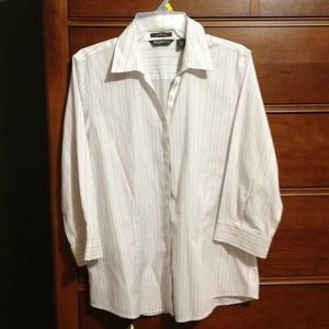 Striped button down shirt