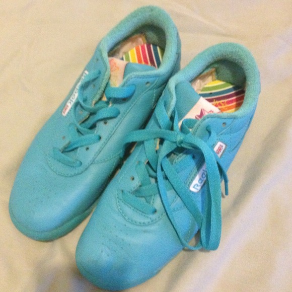 Reebok Shoes - Light blue reebok sneakers