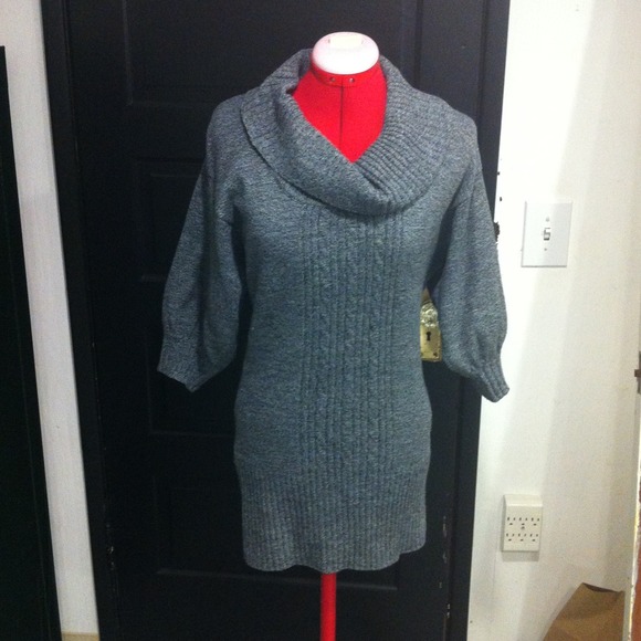 Grey Sweater Dress