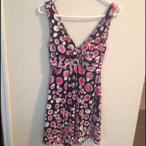 Very cute Arden B dress, black and red