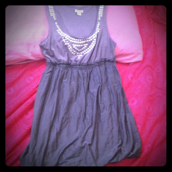Gray xhilaration dress- size medium