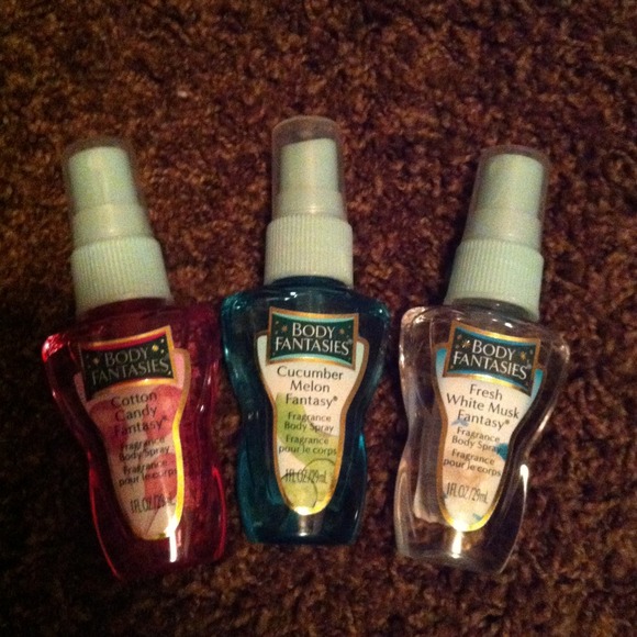 💛💛@perfumeaddict💛💛3 1oz Body Fantasies Spray