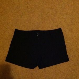 Black dressy shorts