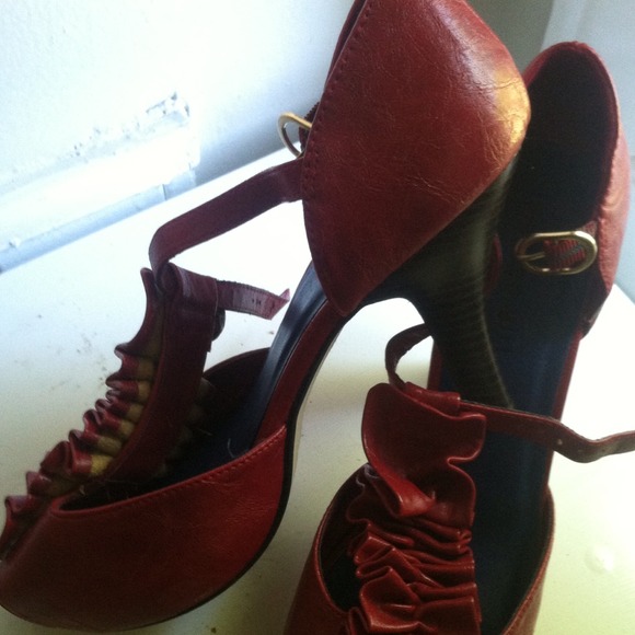 Red high heels
