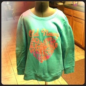 Teal Old Navy Sweater