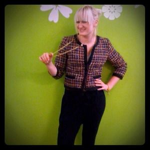 Multicolor tweed H&M jacket