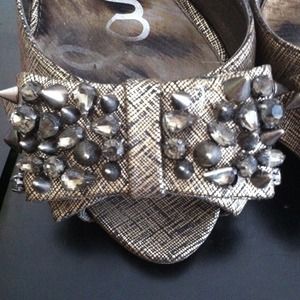 Sam Edelman Shoes - Sam Edelman Lorna (Pewter Metal) 8.5 Sam Edelman Shoes - Sam Edelman Lorna (Pewter Metal) 8.5