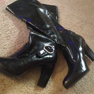 Franco Sarto Pleather boots New sz 11 (runs small)
